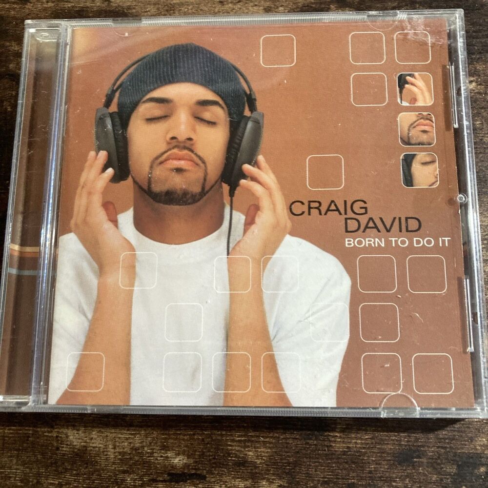 Craig David Born to Do It CD 2001 Atlantic R&B UK Garage 7 Days Fill Me In